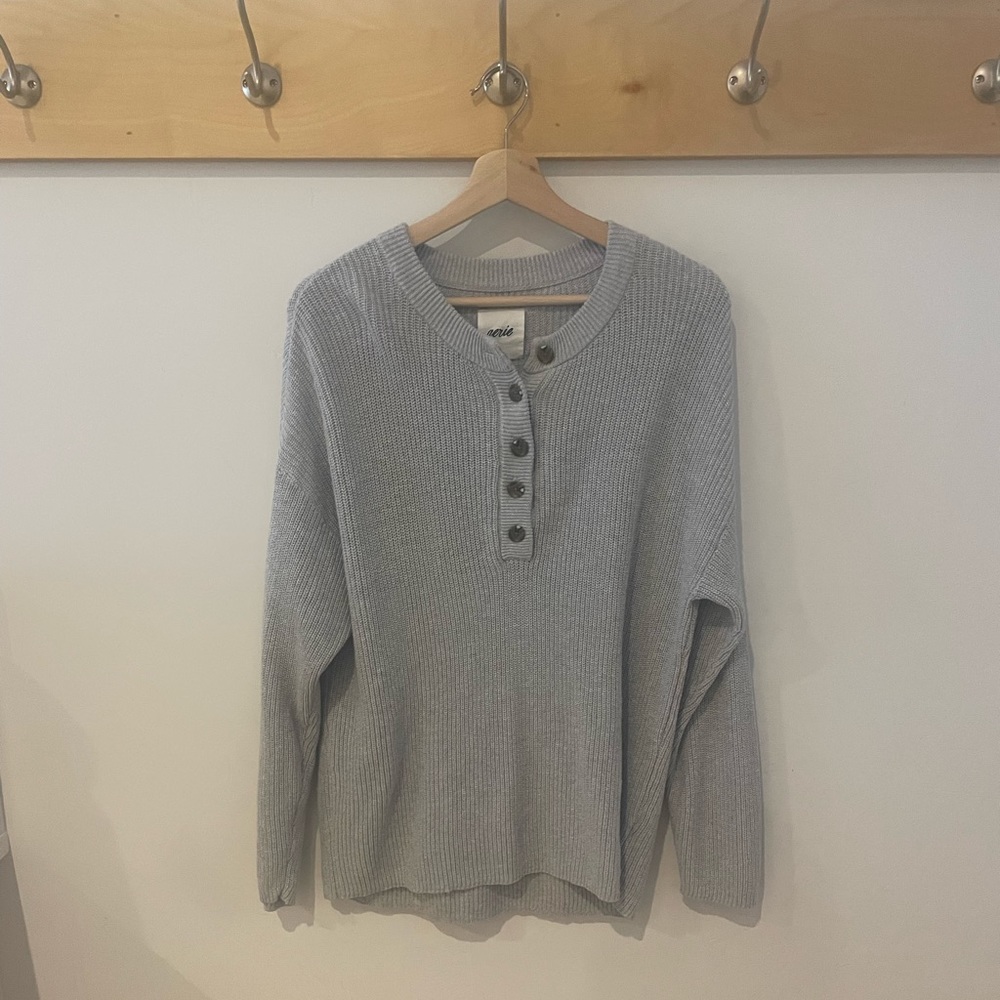 Aerie button sweater